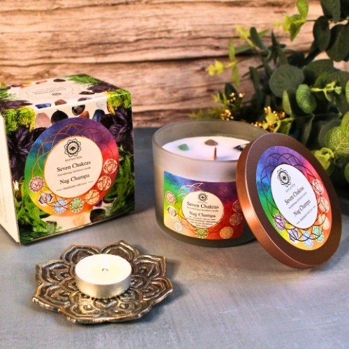 Seven Chakras Candle