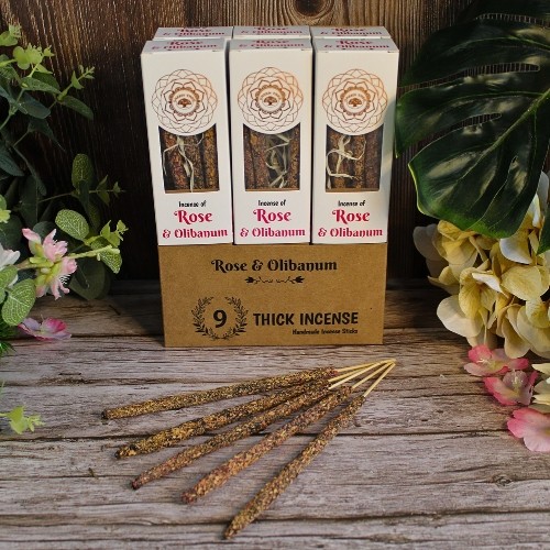 Rose & Olibanum Incense