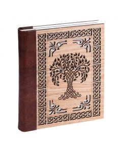 Leather Journal Tree Of Life laser cutting design