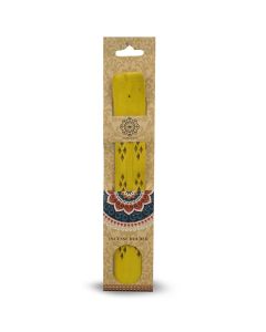 Green Tree Wooden Incense Holder Yellow