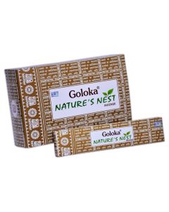 Goloka Nature's Nest Incienso 15 gramos