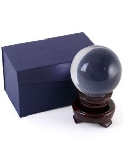 Bola de cristal de 8 cm con base