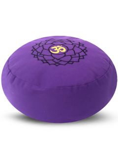 Meditation Cushion Crown Chakra Buckwheat Filled