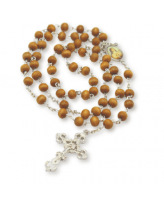 Rosary Brown Wood Assorted
