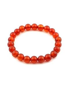 Bracelet Red Agate and Carnelian (8mm)