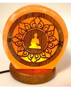 USB Himalaya Zoutlamp Boeddha 1kg