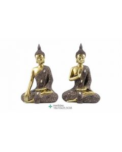 Estatuas de Buda Meditando Set 2 un