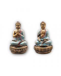 Buddha Candle Holder Set of 2 pcs