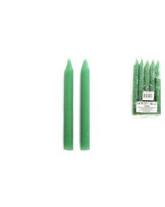 Green Ritual Candle 15cm (5 pieces)