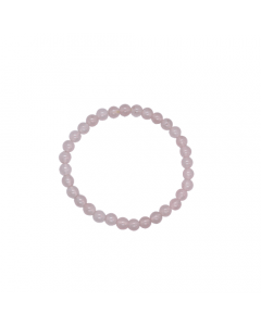 Rose Quartz beaded Bracelet 6 mm