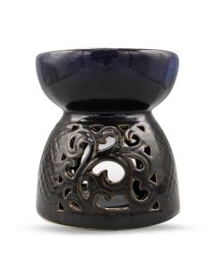 Black wood Base Display stand For vase bottle teapot incense burner 2.7 inch 