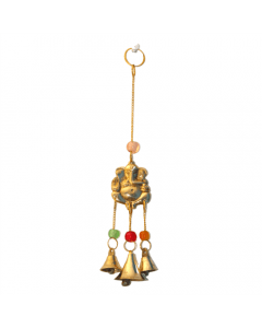 Decoratieve slinger met belletjes - Ganesha