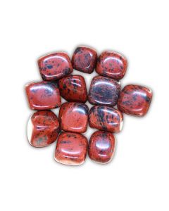Piedras Pulidas de Obsidiana Roja 250 gr