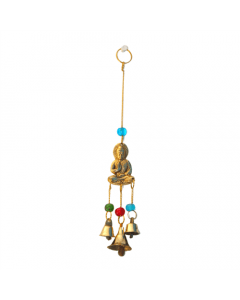 Decoratieve slinger met belletjes- Boeddha