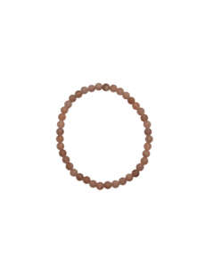 Sunstone beaded Bracelet 4 mm