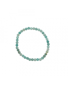 Amazonite beaded Bracelet 4 mm