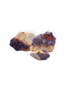 Amethyst cluster B quality rough size S/M 1000 gram