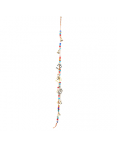 Decoratieve slinger met belletjes - Ohm symbool