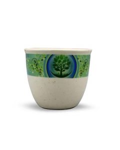 Ceramic Pot for Smudge Tree of Life Small