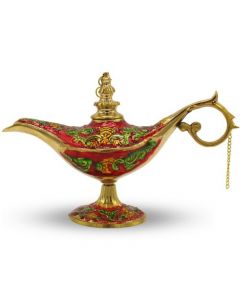Koperen Lamp Aladin Meena Work