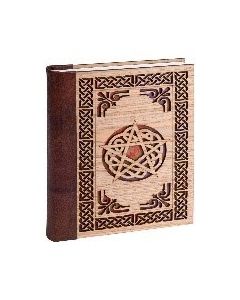 Journal Pentagram with Leather back