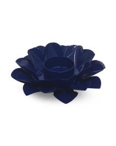 Lotus Kandelaar Blauw Voorhoofdchakra