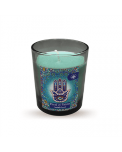 Green Tree Hand Of Fatima Scented Candle 210 Grams