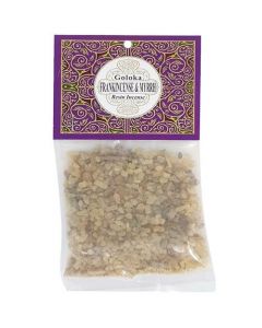 Goloka Resin Incense Frankincense & Myrrh  30 grams 12 packs