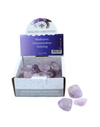 Mostrador de Gemas Semipreciosas Amatista 500g