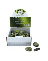 Mostrador de Gemas Semipreciosas Jadeita 500g