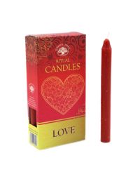 Green Tree Velas Rituales de Amor - Pack de 10 Unidades