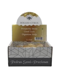 Mostrador de Gemas Semipreciosas Citrino 500g