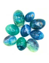 Blue Fluorite 'A' Tumbled Stones 200 gr