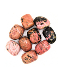 Rhodonite 'AB' Tumbled Stones 200 gr