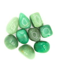 Green Aventurine 'A' Tumbled Stones 200 gr