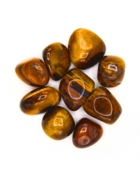 Tiger Eye 'AB' Tumbled Stones 200 gr