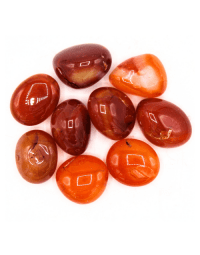 Carnelian 'AB' Tumbled Stones 200 gr