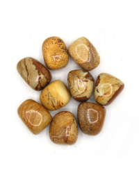 Landscape Jasper 'A' Tumbled Stones 200 gr