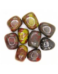 Dragon's Blood Jasper 'A' Tumbled Stones 200 gr