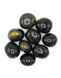 Golden Obsidian 'A' Tumbled Stones 200 gr