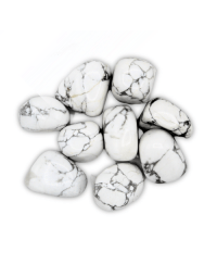 Howlite 'A' Tumbled Stones 200 gr