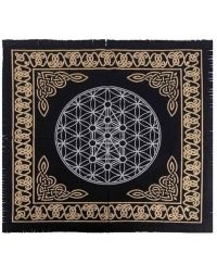 Mantel para Altar Flor de la Vida 24x24