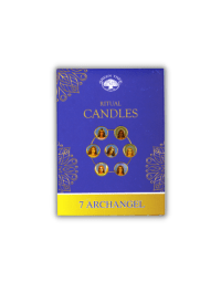 Green Tree Ritual candles Archangel 7 pack