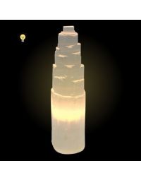 Lámpara de Selenita base de 30 cm