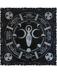 Pagan Wheel of the Year Altar Cloth 60X60 cms