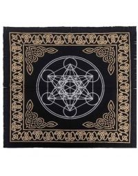 Cotton Altar cloth 60 x 60 cm  Geometric Altar Cloth