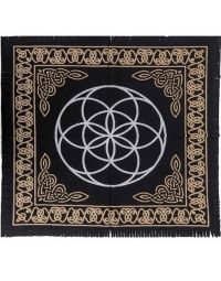 Cotton Altar cloth 60 x 60 cm Seed of Life