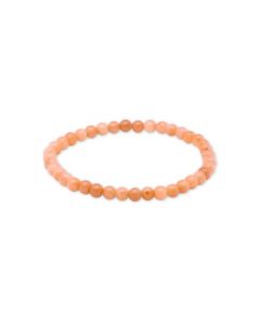 Sunstone 'AA' beaded Bracelet 4 mm - Tanzania