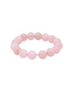 Rose Quartz beaded Bracelet 10 mm - Madagascar
