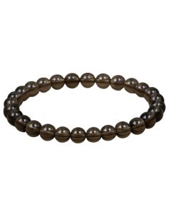 Smoky Quartz bracelet 6mm - Brazil